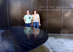 Charlie Morris at the Civil Rights Museum in Montgomery