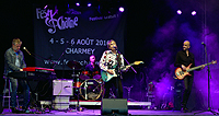 Swiss band color stage shot. Click on this thumbnail to view the high-resolution photo.