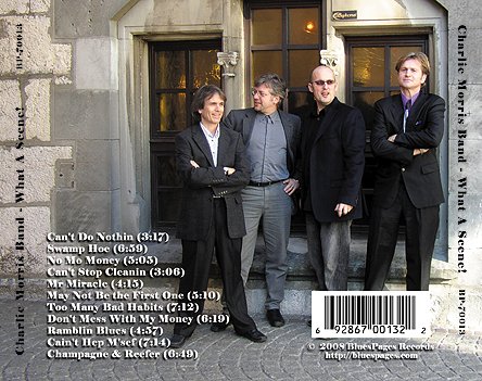 What A Scene! back cover inlay