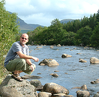 Dave Clarke in the Scottish Highlands