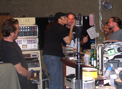 Ambiguously gay Jimmy Griswold and George Harris at Panda Studio
