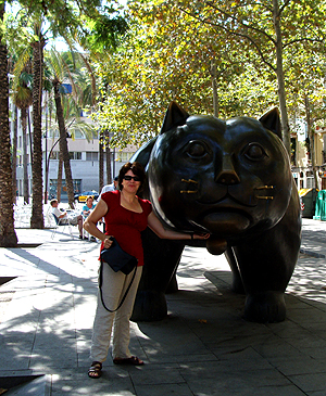 Denise in Barcelona