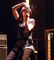 Dadou at the Paradiso show
