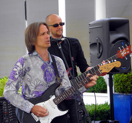 The Charlie Morris Band at Aegeri. Photo by Reinhard Furrer.