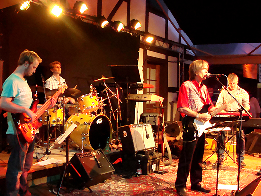 Charlie Morris Band at Langenthal. Photo by Denise.