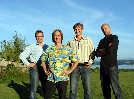 The Charlie Morris Band at Vallamand. Photo by Steve Polo.
