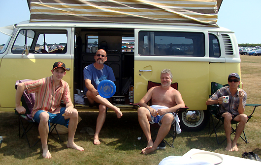 At the seaside. Photo by Denise.