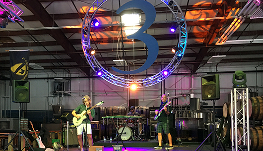 Charlie Morris Band at 3 Daughters Brewing, 2021
