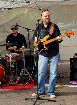 Andrew Lack at the Saturday Morning Market (I think).