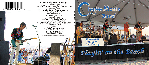 Playin on the Beach outside cover