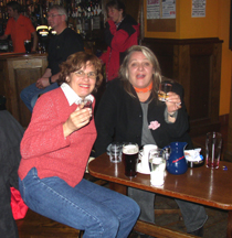 The Tigress and Sara in Ullapool