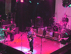 Charlie Morris Band on stage at the Colne Festival